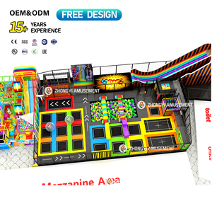 Trẻ Em Trong Nhà Sân Chơi Thiết Bị Trong Nhà Mềm Chơi Thiết Bị Với Donut Trượt & Bọt Pit Trampoline Công Viên Cho Trẻ Em - Product Image 4