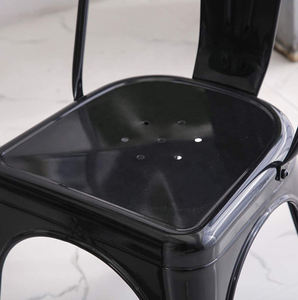 Sillas de comedor <span class=keywords><strong>Bristo</strong></span> Tolix de metal con marco de hierro y acero industrial vintage de diseño moderno al por mayor - Product Image 6