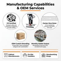 Machine à percer les charnières portative Sibit pour le travail du bois, moteur 220V