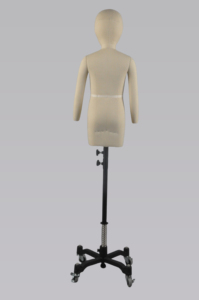 Thời trang châu Âu Mỹ theo định hướng trẻ em dressmaker's trên cơ thể mannequin với đầu sợi thủy tinh nửa cơ thể mô hình Soạn Thảo - Product Image 5
