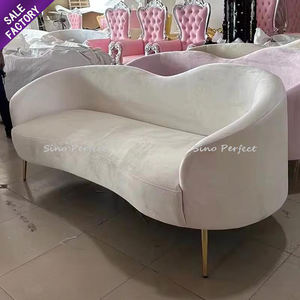 Muebles Modernos para Hotel, Juego de Sofás con Patas de Acero Inoxidable, Decoración para Fiestas, Sofá para Eventos de Novios, Sofá para Bodas - Product Image 1