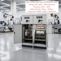 Générateur de puissance statique SVG (Compensateur de puissance réactive dynamique) 380-400V 690V 50-60Hz pour l'amélioration du facteur de puissance dans les centres commerciaux de meubles
