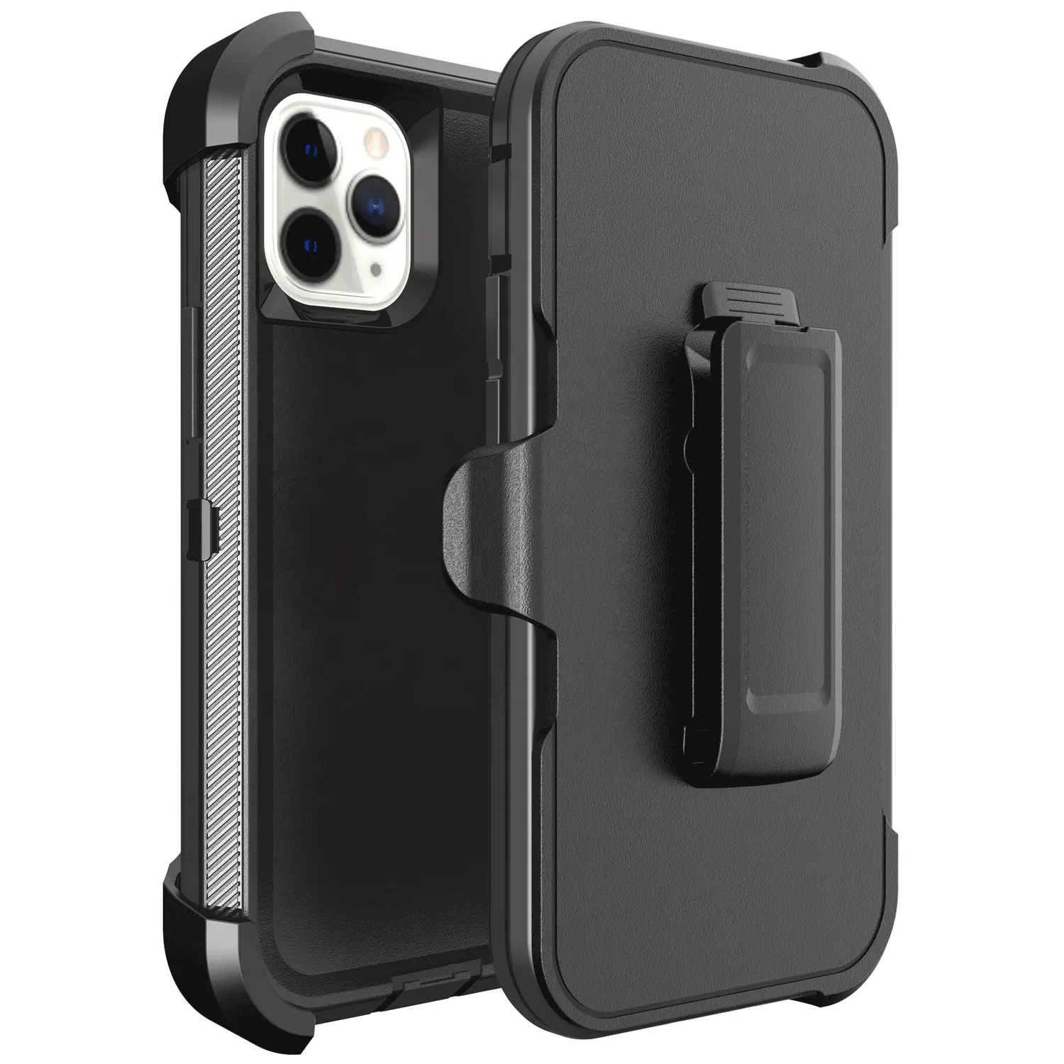2022 new shockproof armor heavy duty phone case for iphone 14 pro max 3 in 1 holster belt clip case for iphone 14