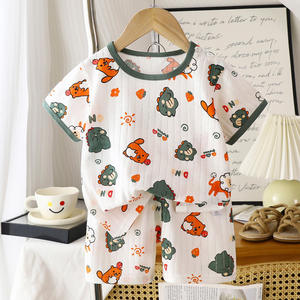 NOVEDAD <span class=keywords><strong>DE</strong></span> VERANO 2025, <span class=keywords><strong>ropa</strong></span> informal para niños, conjunto <span class=keywords><strong>de</strong></span> pantalones cortos <span class=keywords><strong>de</strong></span> manga corta <span class=keywords><strong>de</strong></span> <span class=keywords><strong>algodón</strong></span> para niños y niñas, camiseta para bebé, venta al por mayor <span class=keywords><strong>de</strong></span> <span class=keywords><strong>algodón</strong></span> 100% - Product Image 4