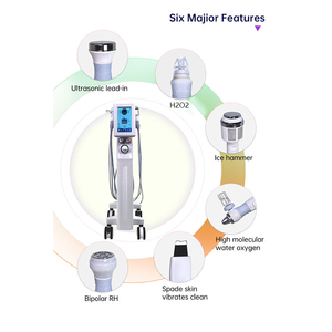 Máquina facial compacta 8 en 1 que ahorra espacio con analizador de piel, equipo de cuidado de la piel para salones de belleza en espacios reducidos - Product Image 5
