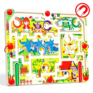 Nuevo Juguete <span class=keywords><strong>de</strong></span> Actividades Montessori, Laberinto Magnético, Clasificación <span class=keywords><strong>de</strong></span> Números y Colores, Rompecabezas <span class=keywords><strong>de</strong></span> Conteo, Ayuda Educativa para el Aprendizaje <span class=keywords><strong>de</strong></span> Letras para Niños - Product Image 1
