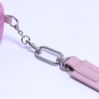 Gantungan Tas Pink Lepas Pasang, Dompet Koin Mini untuk Anak & Wanita, Gantungan Kunci Kecil dengan Pengait, Dompet Koin Mini, Tas Pergelangan Tangan