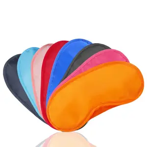 MU Wholesale 190T Polyester Adult Eye Mask Shade Cover Cheap Blindfold Eye Mask For Sleep With Nose Pad