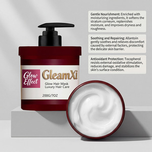 <span class=keywords><strong>Masque</strong></span> capillaire hydratant et éclaircissant à formule douce, pour des <span class=keywords><strong>cheveux</strong></span> lisses, brillants et nourris, marque privée, enrichi en vitamine E - Product Image 2