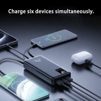 Chargeur portable Power Bank 20000mah 20W USB-C Power Delivery Câble USB-C intégré Powerbanks 20000 Mah Charge rapide