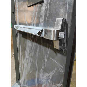 <span class=keywords><strong>Puerta</strong></span> de acero resistente al fuego CHANGYI con ventana de observación para salidas de emergencia de edificios de apartamentos comerciales - Product Image 3