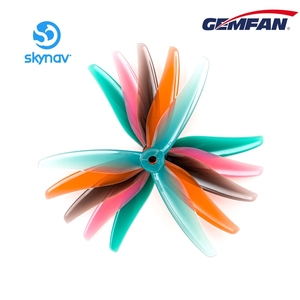 ใบพัด Gemfan 51466 V2 ขนาด 5 นิ้ว 3/3 ใบพัด 4 ชิ้น/2 คู่ สีเหลือง สำหรับโดรนแข่ง FPV มอเตอร์แบบไร้แปรงถ่าน วัสดุพลาสติก ผลิตจากแม่พิมพ์ส่วนตัว - Product Image 4