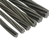 Brin d'acier de béton précontraint de construction de poteau de tension 12.7MM 15.24MM 12.9MM norme collée d'ASTM A416/BS 5896