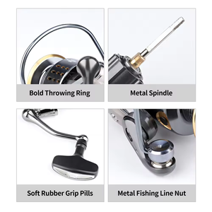 नई कताई फिशिंग रील 2000-7000 श्रृंखला अधिकतम ड्रैग 15 किलोग्राम सर्फकास्टिंग कताई रील साल्टवाटर जिगिंग रील्स - Product Image 5