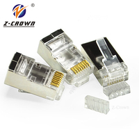 Câble Cat8 UTP avec 1 connecteur USB nti-cat5e-wtp-wu28-2m rj45 13/16-28un adaptateur rj11