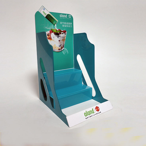 Présentoir de comptoir moderne de luxe personnalisé en PMMA acrylique imprimé UV, écologique et résistant à l'eau pour présentoirs de vêtements - Product Image 1