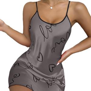 Юбка на подтяжках из искусственного шелка - Product Image 5