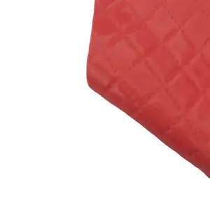 מפעל עור סין דפוס אריגה מיוחד PVC עור מלאכותי לכורסא