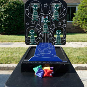 Jeu de lancer de sacs de haricots personnalisable pour intérieur/extérieur, jeu de tir aux extraterrestres, location pour événements, installations de parcs d'attractions - Product Image 3