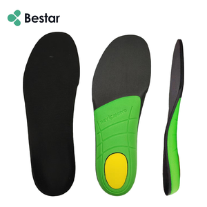 Plantillas ortopédicas Bestar para el alivio de la fascitis plantar, plantillas ortopédicas de espuma de Pu de longitud completa, pronación moderada, soporte de arco de TPU - Product Image 1