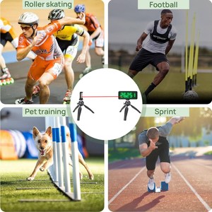 Yizhi Xách Tay LED Laser Race Hẹn Giờ USB Có Thể Sạc Lại LED Theo Dõi Và Lĩnh vực Không Dây Laser Hẹn Giờ Chính Xác Để 0.001 Giây - Product Image 5