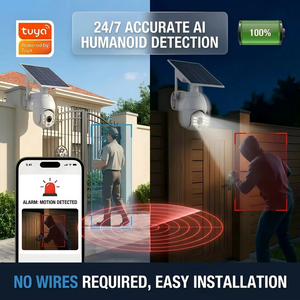 Cámara <span class=keywords><strong>de</strong></span> <span class=keywords><strong>Seguridad</strong></span> Celular 4G WiFi LTE con Energía Solar para Exteriores S10 Tuya con Panel Solar y Visión Nocturna en Color - Product Image 2