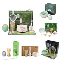 Outils de cérémonie du matcha faits à la main avec logo personnalisé, fouet à matcha japonais 4-7-9 pièces, fouet à matcha naturel personnalisé