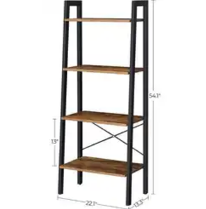 Modern Metal Home Furniture Wall Book Shelf Corner <strong>Long</strong> Wall Living Room Wrought Iron <strong>Bookshelf</strong> - Product Image 4