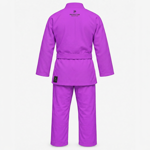 Uniforme de Judo de Primera Calidad, Tela de Algodón, Traje de Entrenamiento de Artes Marciales, Ajuste Cómodo y Elástico, para Adultos, Práctica Profesional - Product Image 2