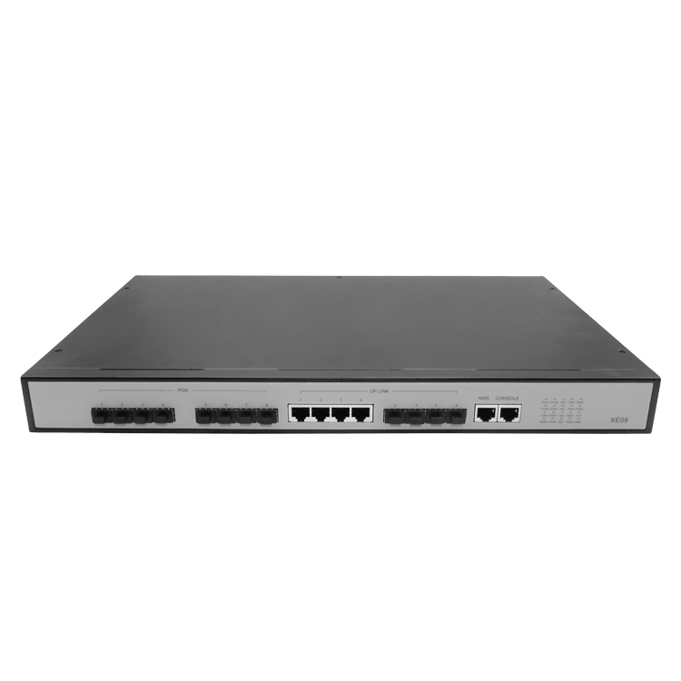 Os bons portos 8 do preço 4 movem o trabalho da Web 10G OLT de GPON com ZTE huawei VSOL toda ONU