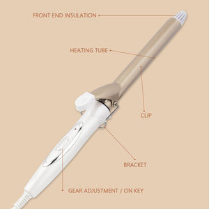 Rizadores de Pelo Profesionales de Cerámica de Turmalina Blanca de Alta Calidad, Iónicos, Japoneses, de Calentamiento Rápido, Eléctricos, para Uso Doméstico - Product Image 6