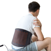 Coussin chauffant rapide, ceinture enveloppante pour le ventre avec Massage par Vibration pour soulager les douleurs lombaires, abdominales et menstruelles