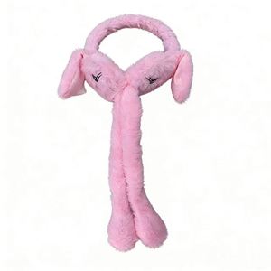 Trending New Fashionable Bunny Ears Headband with Sound and Expression Features Plush Toy Ultimate Warmth Essential - Product Image 4