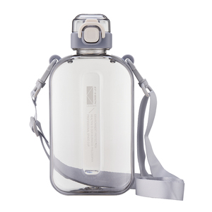 Du Lịch Sáng Tạo Thể Thao Tập Thể Dục Xuất hiện Cao Nhựa Cốc Nước Ngoài Trời Xách Tay Bình Nước Chai Nước Với Xử Lý Dây Đeo - Product Image 4