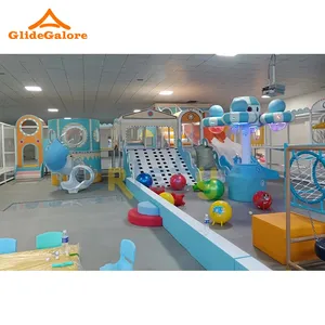 Commercial Soft Play Equipment Slide Indoor Playground For Children Stand Area Play Set