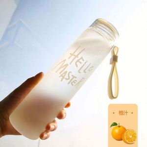 ขวดน้ำแก้วโบโรซิลิเกตสูง ปลอดสาร BPA เป็นมิตรกับสิ่งแวดล้อม สีสันสดใส ลายการ์ตูน พร้อมหูจับ ขนาด 400 มล. รับสกรีนโลโก้ สำหรับกิจกรรมกลางแจ้ง - Product Image 6