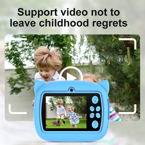 Fotocamera Digitale Istantanea per Bambini a Forma di Coniglio, Doppia Lente, Sensore CMOS, Supporta Video HD e Musica MP3 per Ragazzi e Ragazze - Product Image 5