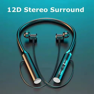 G01 Draadloze Nekband Hoofdtelefoon Elektronica Sport Oortelefoon Nekband Magnetische Bas Headset Handsfree Oordopjes Met Microfoon - Product Image 2