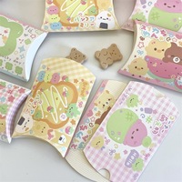 Boîte à bonbons rigide écologique personnalisée de qualité supérieure, avec lamination brillante et impression de dessins animés vibrants pour les cadeaux de fête d'anniversaire