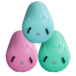Logo personnalisé gonflable PVC piste <span class=keywords><strong>d</strong></span>'air rouleau baril 60*70/80/90/100 gymnastique <span class=keywords><strong>matelas</strong></span> exercice entraînement tailles personnalisées gymnases - Product Image 2