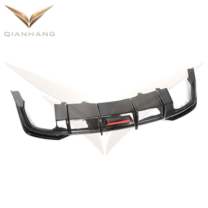 Difusor Trasero de Fibra de Carbono Estilo KB para <span class=keywords><strong>A5</strong></span> B9.5 <span class=keywords><strong>Sportback</strong></span> <span class=keywords><strong>S</strong></span>-<span class=keywords><strong>Line</strong></span> <span class=keywords><strong>2021</strong></span>+ - Product Image 4