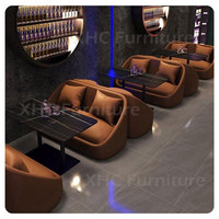 Ensembles de meubles modernes pour restaurants commerciaux, KTV, banquettes de bar, tables et chaises pour cafés et salles à manger