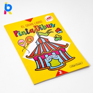 Libro de Colorear Personalizado para Niños, Dibujo con Colores Claros - Juguetes de Dibujo de Aventuras Mundiales, <span class=keywords><strong>Libros</strong></span> de Arte - Product Image 2