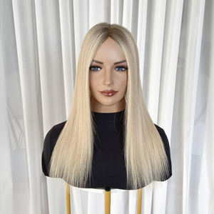 SBT18/60 #   Mini Peluca de Cabello Humano, Base Mono de Alta Calidad, Topper de Cabello, Toupee para Mujer, 100% Cabello Humano para Mujeres con Alopecia - Product Image 2