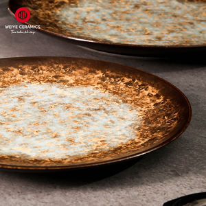 سلسلة "قلعة قديمة" من WEIYE ، أدوات حجرية ريفية ، مطعم فندق بورسلين ، مجموعات خمر وأطباق - Product Image 3