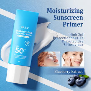 Protector Solar de Marca Privada OEM SPF50 con Extracto de Arándanos, Hidratante y Aislante, con Aroma Frutal Fresco para Protección UV, 40g - Product Image 3