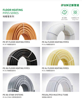 Tuyau PEX IFAN haute durabilité, tuyau composite multicouche 5 couches, tuyau PEX Al PEX à superposition laser
