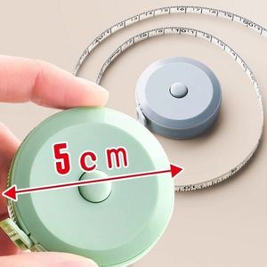 Custom Logo Mini Retractable Tape Measure 1.5m 60 Inch Soft Sewing Measuring Tape Portable Body Ruler for Promotion <b>Gift</b> - Product Image 2