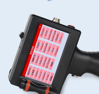 Printer Inkjet Thermal TIJ Portabel Ditu N1 Setengah Inci dengan Layar Sentuh, Bertenaga Baterai, untuk Pencetakan pada Bahan Fleksibel/Telur dan Kulit