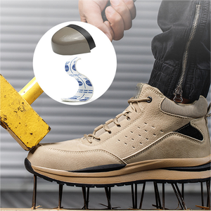 Scarpe Antinfortunistiche Moderne Isolate Elettricamente con Punta in Acciaio, Invernali, per Cantieri, da Uomo, in Tessuto Elasticizzato, Tela, Microfibra, Pelliccia, Sportive - Product Image 5